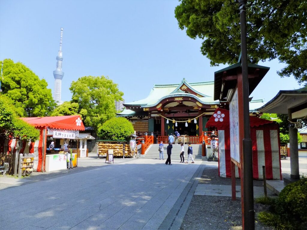 亀戸天神社
