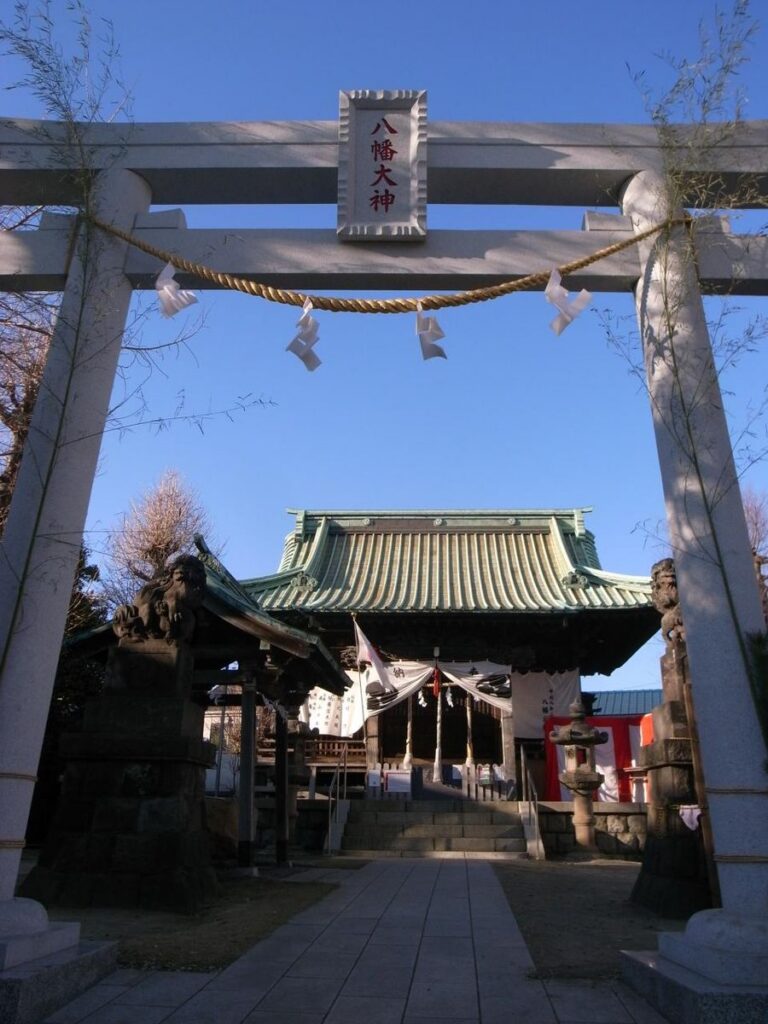 八幡大神（川崎市中原区上平間）