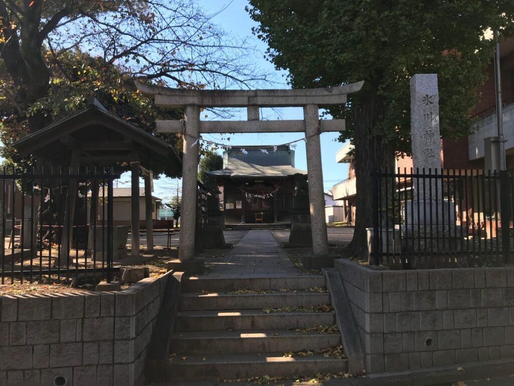 下落合氷川神社（さいたま市中央区）